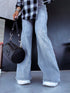Gray denim pants "URBAN" T395-3